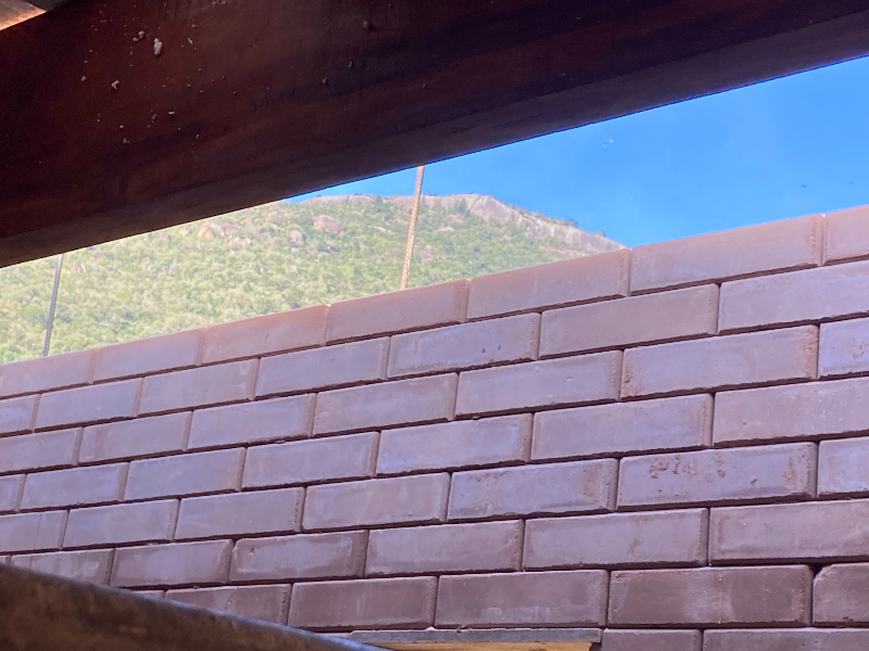 Abertura para vidro no teto
