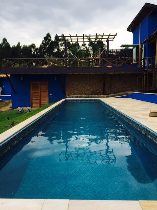Piscina e Cobertura Vegetada